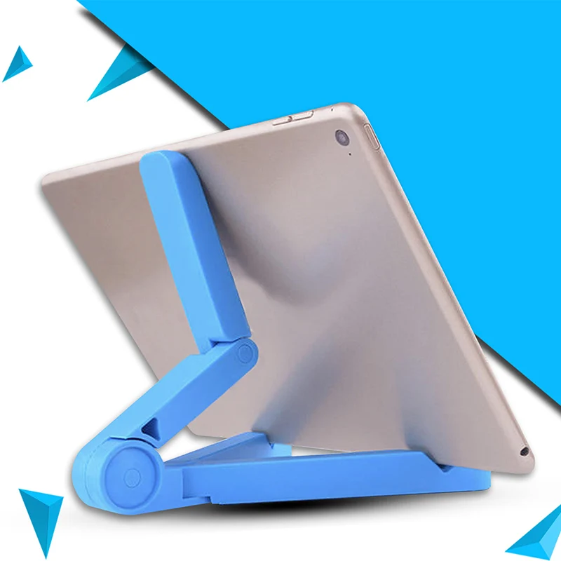 

Foldable Tablet Holder Desktop Big Phone Holder Stand Bracket Mount Adjustable for iPad Tablet Mobile Phone 7-10 Inch