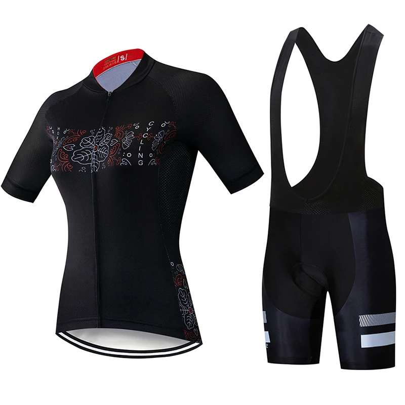 

Summer Women Riding Bicycle Cycling Sets Anti-sweat Short Sleeve Cycling Suits 3D Padding Cushion Customized/Wholesale Service