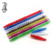 SY 1 комплект красочные одноразовые пластиковые Hooakh ручка Набор для кальян наргиле пластиковый шланг TubePipe принадлежности для курения