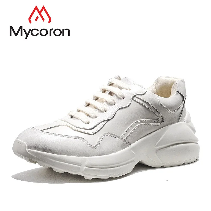

MYCORON 2018 Spring Breathable Casual Boots Men Lace-Up Luxury Designer Wear-Resistant Male Sneakers Sapatenis Masculino