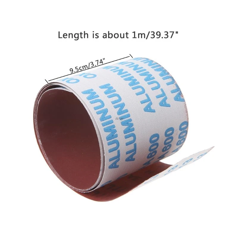 1 Meter 80-600 Grit Emery Cloth Roll Polishing Sandpaper For Grinding Tools Metalworking Dremel Woodworking Furniture