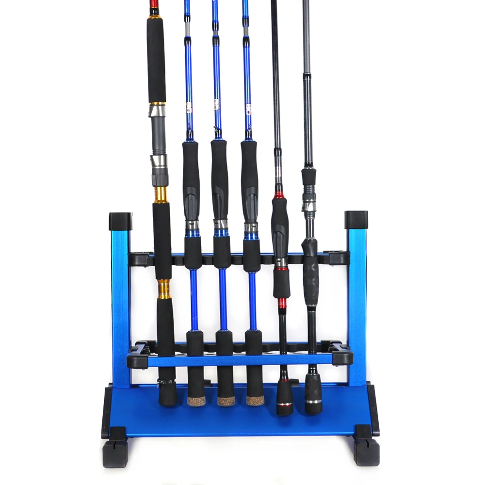 12 шт. держатель для удочек серебристого и синего цвета|rack storage|holder stationrack toys |
