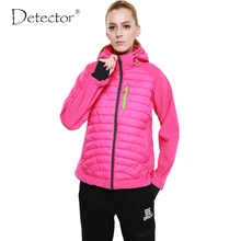 Detector 2016 Women Winter Sport Softshell Jacket Outdoor Windproof Waterproof Hiking Jacket Camping Warm Clothes