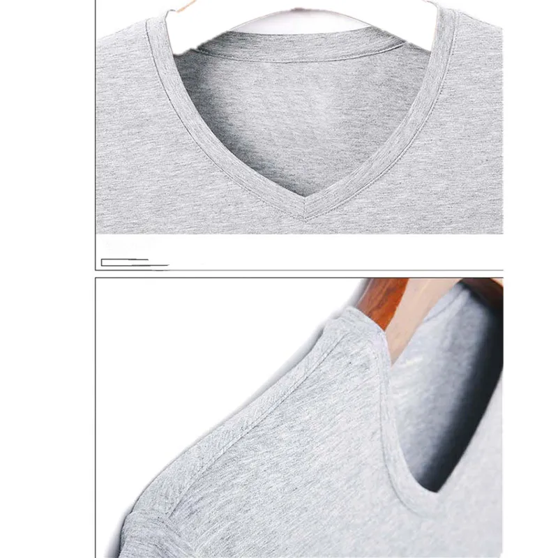 plus size 6xl 7xl 8xl 9xl men designer v neckt shirt casual thermal plus size thermal shirts