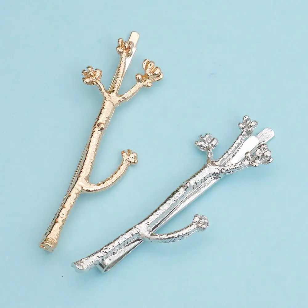 Vintage Gold Silver Tree Hair Clips Girls Alloy Branch Hairpins Fashion Hairgrips Lady Elegance Metal Hair Accessories For Women Vintage Gold Silver Tree Hair Clips Girls Alloy Branch Hairpins Fashion Hairgrips Lady Elegance Metal Hair Accessories For Women