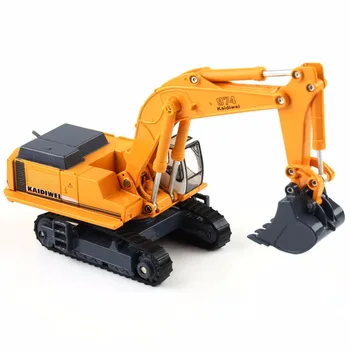 

KAIDIWEI 1:87 Diecast Excavator Construction Equipment Model Kids Toys Gift 1/87 HO Scale