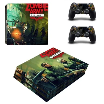 

Zombie Army Trilogy PS4 Pro Skin Sticker Decal Vinyl for Playstation 4 Console and 2 Controllers PS4 Pro Skin Sticker