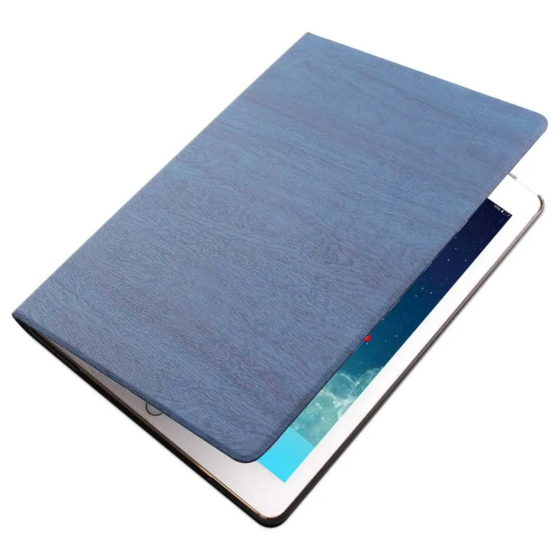 

Ultra Slim Wood Grain Pattern PU Leather Case Cover Stand Flip Tablet Protector Shell Sleeve Bag For Apple iPad Air iPad 5 9.7