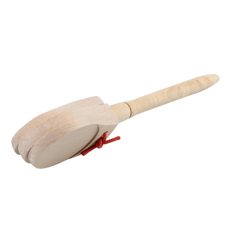 

Funny Kindergarten Wooden Rhythm Stick Castanets Teaching Learning Education Tools Traditional Kids Toys Musical Instrument W15