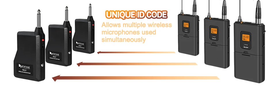Micro-cravate, Mini micro à revers et récepteur Portable