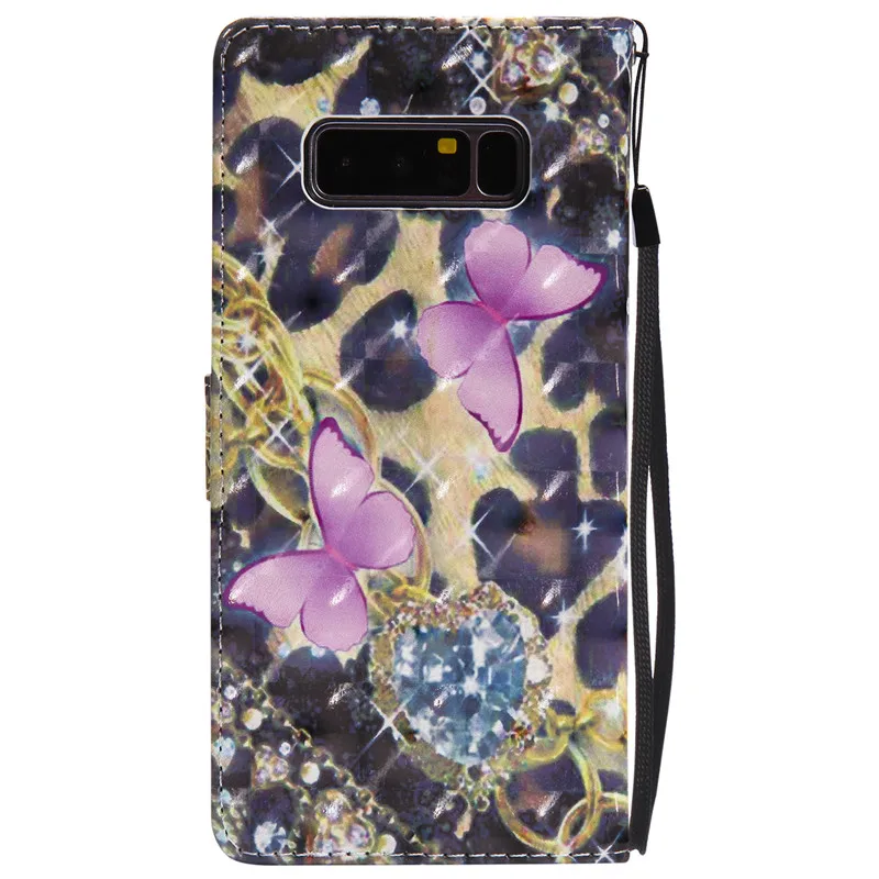 Wekays кожаный бумажник флип чехол с цветочным рисунком чехол для Samsung Galaxy S3 S4 S5 S6 S7 Edge S8 плюс Примечание 8 чехол телефон Coque Капа