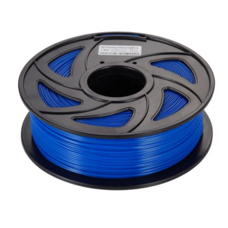 transparent blue 3D Drucker 1 кг нити ролла PLA 1,75 мм Шварц прозрачный гель гнить камуфляж - Цвет: transparent blue