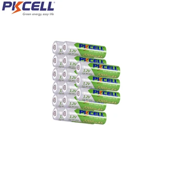 

PKCELL 15Pcs NIMH AA Battery 2200mAh aa 1.2V Low Self-discharge 2a nimh Rechargeable Battery For Camera Toys