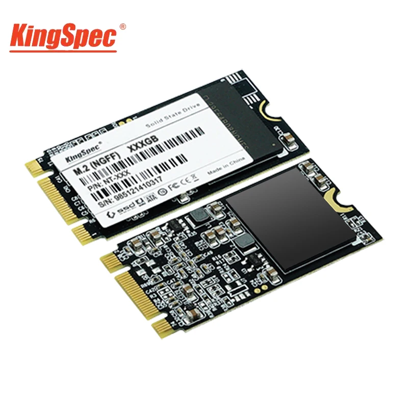 Kingspec 2280 2242 SATA сигнал M.2 SSD 128GB 256GB 512GB 1 ТБ M.2 SSD To USB3.0 HDD Box внутренний жесткий диск для ноутбуков/настольных ПК