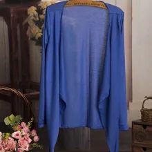 100 шт/партия, женская накидка-шаль, летняя накидка, УФ карамельный цветной муслиновый кардиган, накидка с длинными рукавами