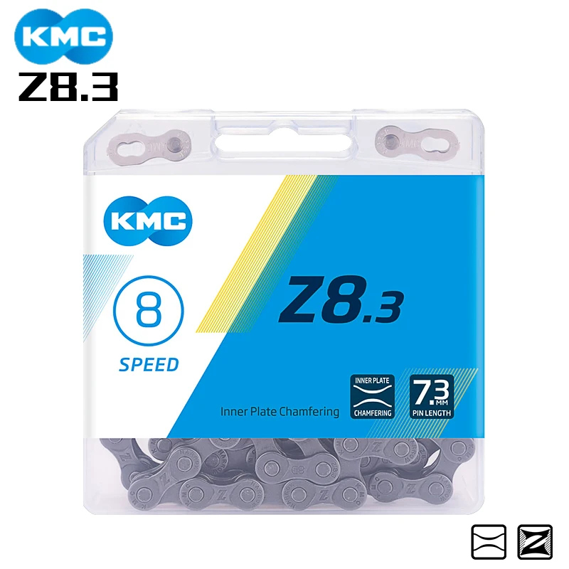 KMC سلسلة Z8.3 6/7/8 سرعة 6 s 7 s 8 s ل mtb الطريق الدراجة تحتوي على المفقودين لينك دراجة أجزاء الدراجات اكسسوارات مع 116 الروابط KMC سلسلة Z8.3 6/7/8 سرعة 6 s 7 s 8 s ل mtb الطريق الدراجة تحتوي على المفقودين لينك دراجة أجزاء الدراجات اكسسوارات مع 116 الروابط