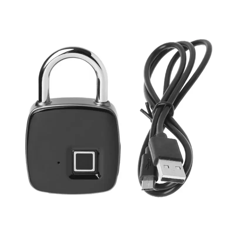 

Smart Fingerprint Padlock IP65 Waterproof Keyless Anti-theft Suitcase Door Lock Fingerprint Padlock