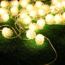 5 м 20 светодиодный сосна конусная струна Сказочный свет Рождественская елка праздничные вечерние свадебные украшения мулити цвет