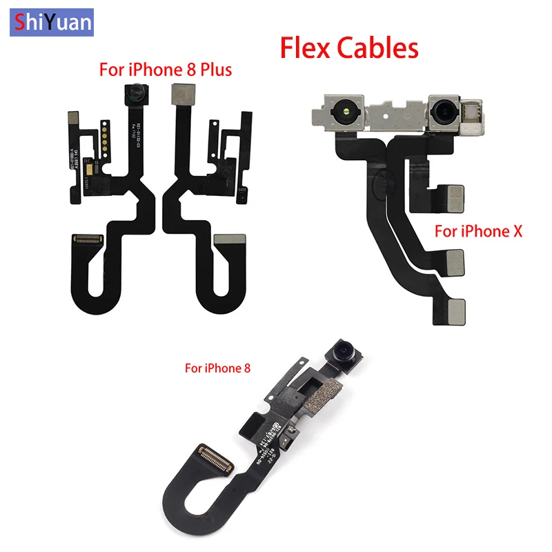 High Quality Front Camera Flex For iPhone 8 Plus 8Plus X Facing Lens Light Proximity Sensor Cable Replacement | Мобильные телефоны