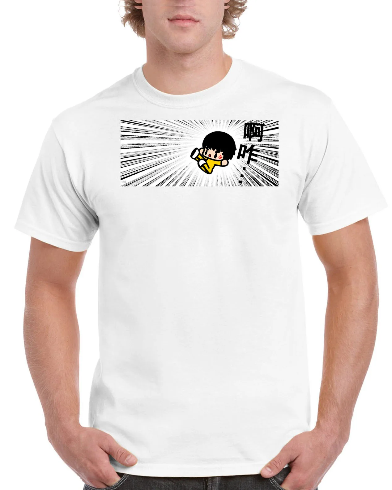 

bruce lee funny streetwear tee Cotton O-Neck