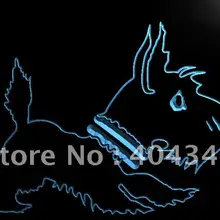 LB850-старомодный шотландский терьер светодиодный неоновый знак