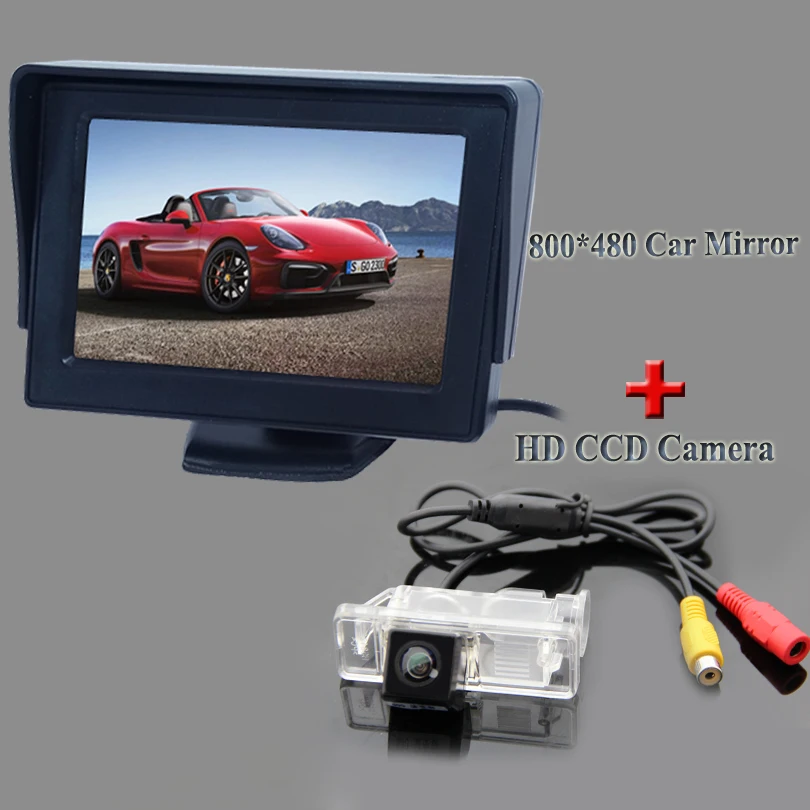 ЖК-монитор для автомобиля Placment In-Dash 4 3 дюйма + 2 в 1 Набор Benz Viano vito | Автомобили и