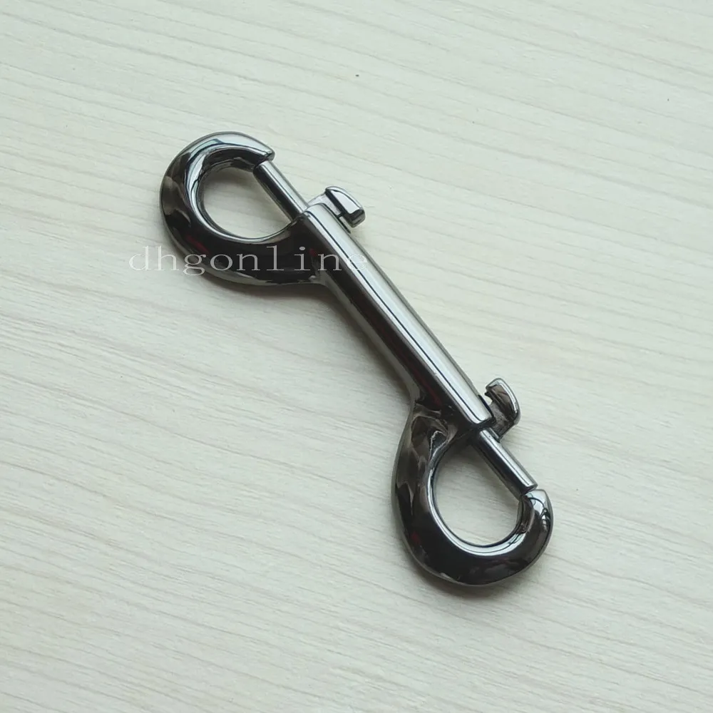 Only One CLIP SNAP Hook Heavy Duty Double End 3.5" 3/8" 4 luggage strap Keychain 
