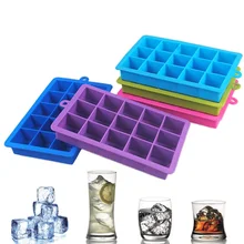 Высококачественный Силиконовый поднос для льда, кубик льда, ванны для льда, присоска для льда, крутая форма для заливки, морозильные коробки, формы для льда