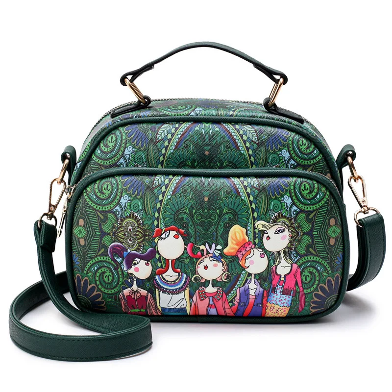 Bag Bande Vert Un Bag En Sac Main Féminin Luxe Dessinée Dames purple Supérieure Qualité De Cuir À Principal Marque Green Designer Bag 2018 red Pu Bandoulière PxgUv4U