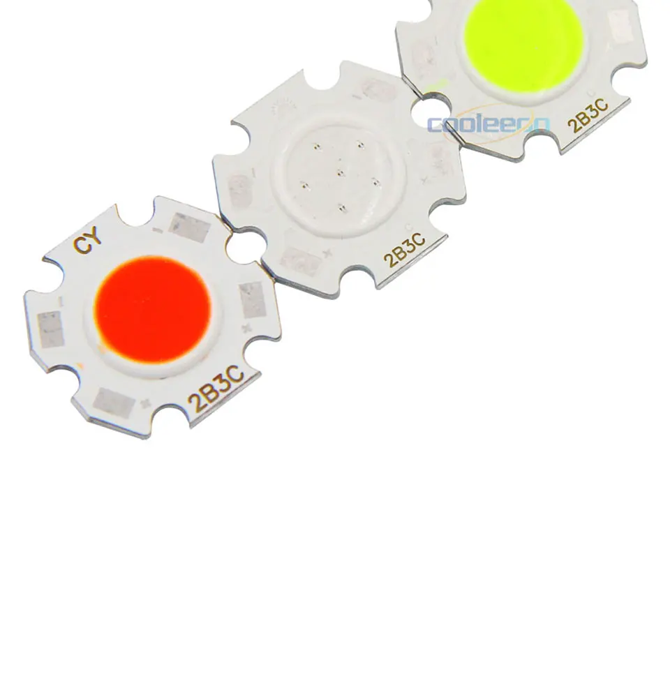 20pcs Red Blue Green White 3W 5W 7W 20mm Round COB LED Chip On Board Lighting Source For Spotlight Downlight DC LED Bulb for DIY (4)