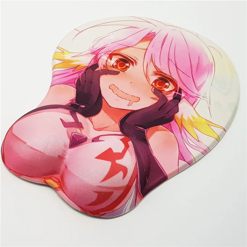 No Game No Life Jibril 3D Breast Mouse Pad 10 20170617_165614