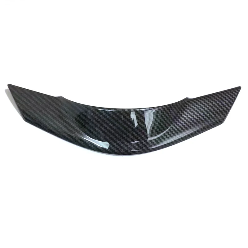 

For Mazda 2 Demio DL Sedan DJ Hatchback 2018 2019 ABS Carbon Fiber Style Steering Wheel Panel Frame Cover Trim Car styling 1pcs