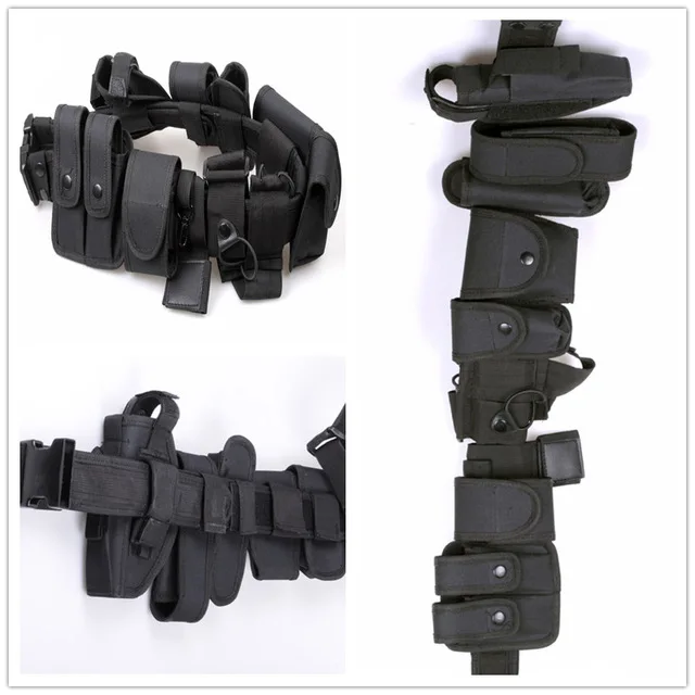 Prix pour Tactique Police Duty ceinture de Sécurité Ceintures Tactique Militaire Formation Politiques Guard Utilitaire Kit Duty Ceinture avec L'ensemble de Poche Prix pour Tactique Police Duty ceinture de Sécurité Ceintures Tactique Militaire Formation Politiques Guard Utilitaire Kit Duty Ceinture avec L'ensemble de Poche