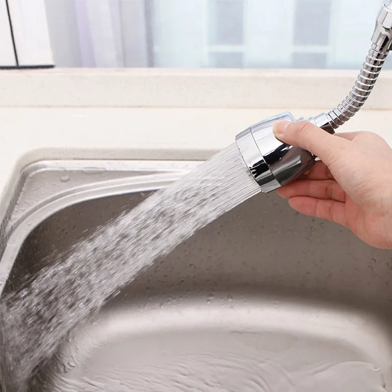 

Creative faucet splash head extension extender universal tap water shower water can be rotated filter nozzle mouth