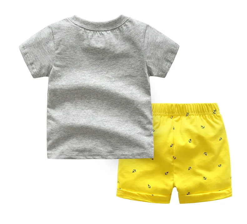 Коллекция года, Детская летняя одежда хлопковые футболки с надписью «Mommy's 1st mate»+ шорты комплекты из 2 предметов комплекты одежды для мальчиков