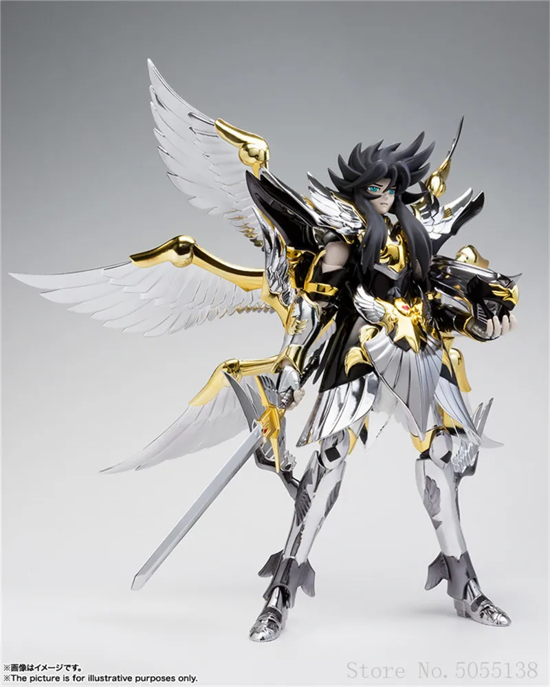

Bandai Model Saint Seiya Saint Cloth Myth 15th Anniversary Hades Movable Action Figure Models Saint Seiya Metal Figurines