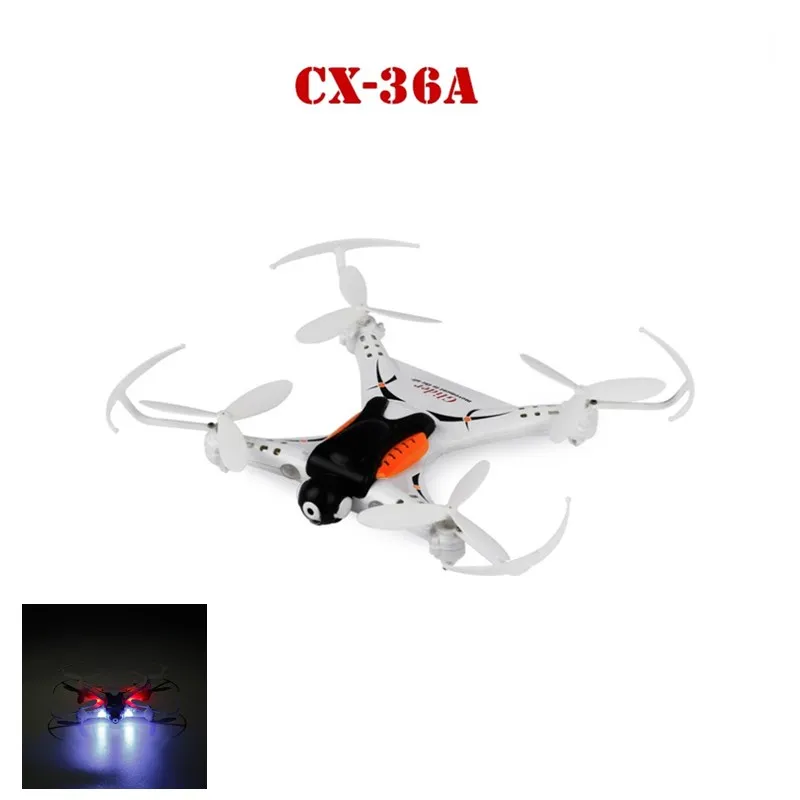 

New Wifi 4CH 2.4G Mini Drone with Night Light Remote Control RC Helicopter Aircraft Dron Flying Toy for Cheerson CX-36A