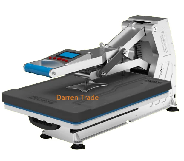 New Flatbed Manual T-shirt Printing Machine 40*60cm Clamshell Heat Press  Transfer T-shirt Sublimation Machine With High Quality - Printers -  AliExpress
