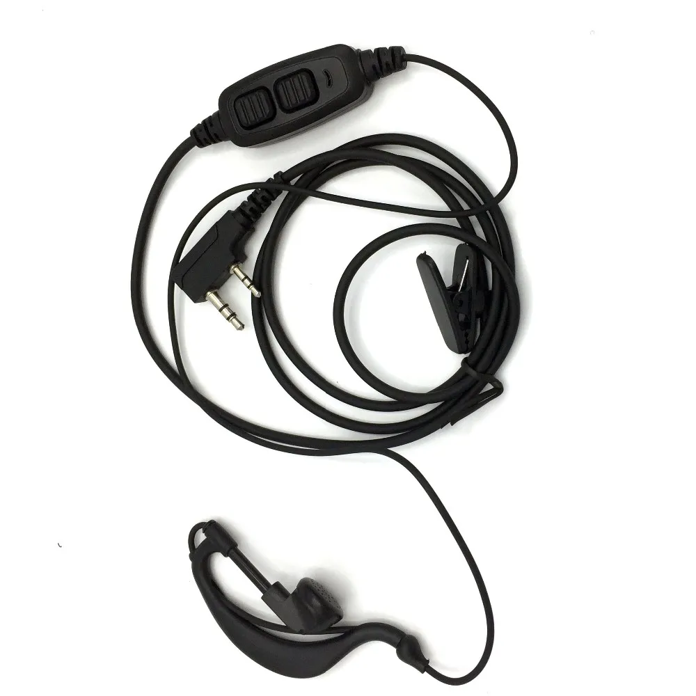 Cuifati Headset Earpiece Dual PTT Earpiece Earpiece For Baofeng UV-82 UV 82 UV82L UV-89 
