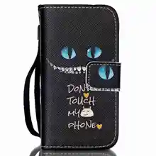 Cartoon Elephant Cheshire Cat Sexy Red Lip Pattern Flip Case Stand Cover PU Leather Wallet Pouch for iPhone 6 6s