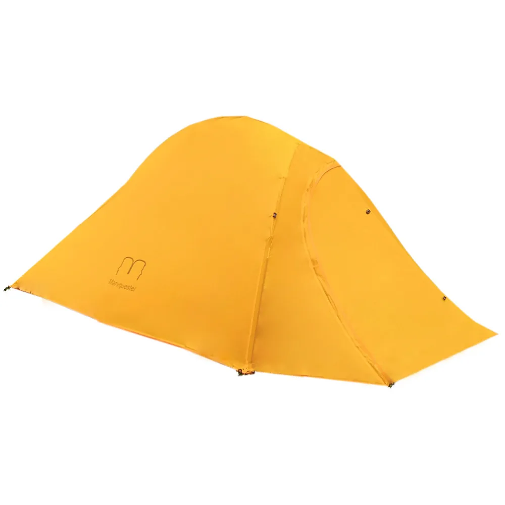 1.35KG  Silicone Coated Waterproof 20D Nylon And Carbon Fiber Pole Double-layer Two-person Ultralight UL  Camping Tent