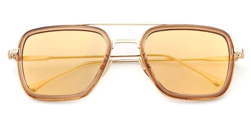 Новые модные женские солнцезащитные зеркальные очки металлические Квадратные Солнцезащитные очки для женщин брендовый дизайн высокого качества квадратный стиль от longkeperer