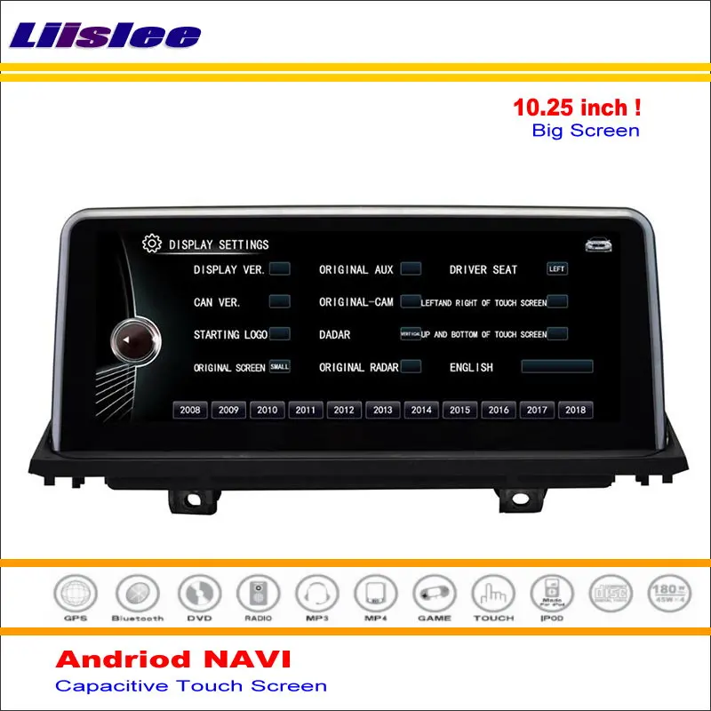 Top Liislee Car Android GPS Nav Map Navigation System For BMW X5 E70 E71 2007~2014 Radio Stereo Audio Video Multimedia No DVD Player 4