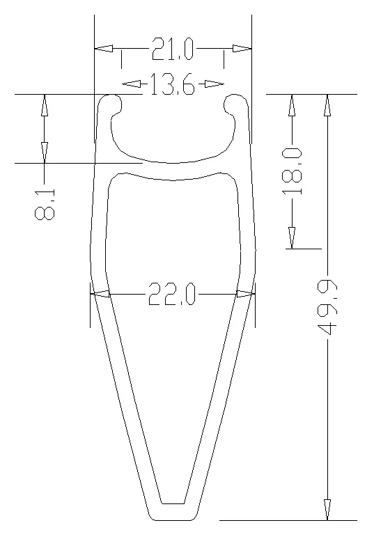 5 spokes clincher