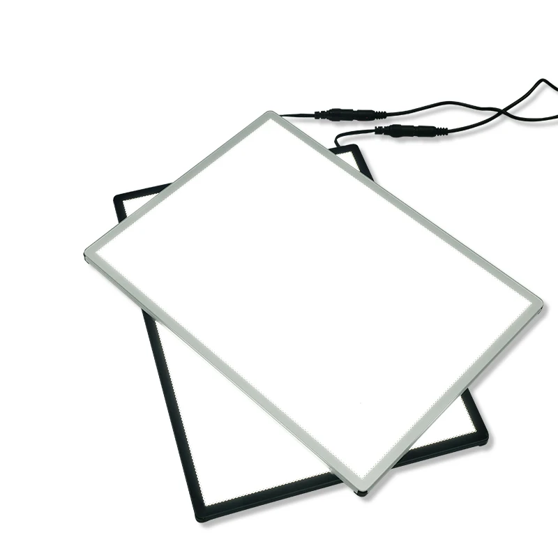 A4 Tempered Glass Advertising Light Box High Quality Led Menu Light Boxes Illuminated Billboard Restaurant Price List Light Box