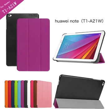 

Tri-folding Flip PU Leather Case For Huawei T1 10 T1-A21W Tablet Case for Huawei MediaPad T1 T1-A21L T1-A23L Honor Note cover