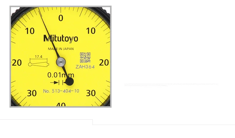 MITUTOYO 513-404-10C с 3 зондами диапазон измерения 0,8 мм/0,01 0-40-0 рычажный индикатор Япония Сделано Быстрая циферблат индикаторы