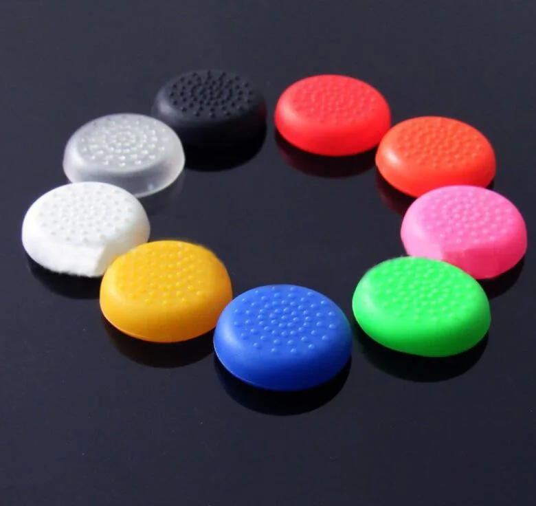 20pcs Thumbstick Grips Silicone Joystick Thumbstick Cap Button Covers