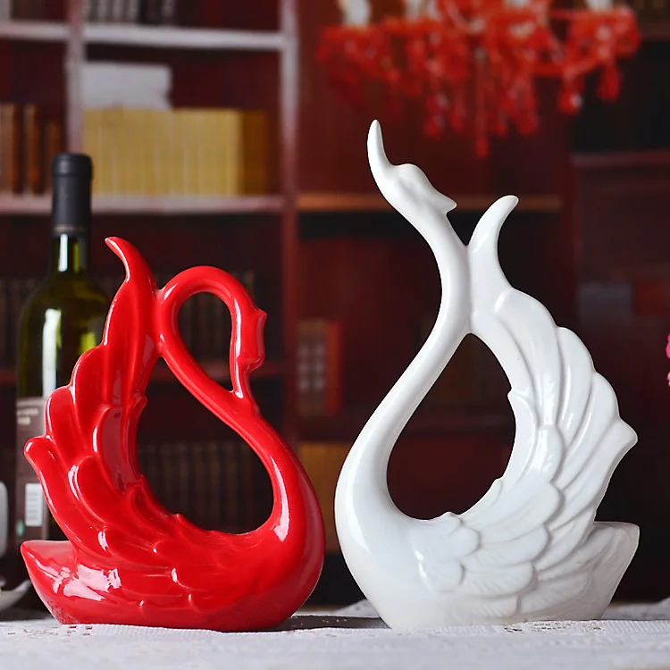 [new] Home Furnishing jewelry ornaments wedding gift ceramic decoration