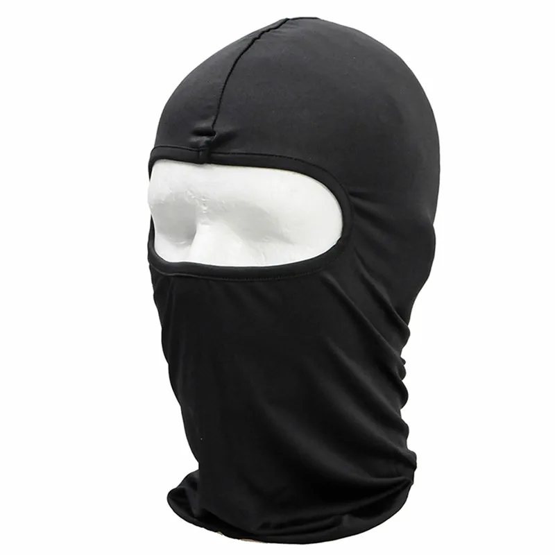 

Elastic Lycra Motorcycle Cycling Ski Neck Protection Full Face Mask Outdoor Hunting Breathable Balaclava UV Mask